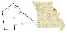 Localisation de Ashburn