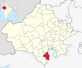 Localisation de District de Pratapgarhजिला प्रतापगढ़