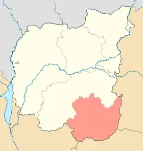 Localisation de Raïon de Prylouky