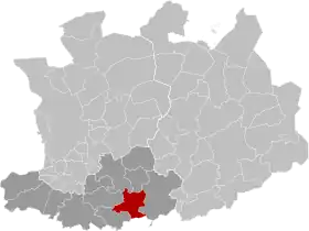 Localisation de Putte