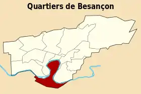 Localisation de Rivotte