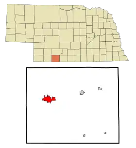 Localisation de McCook