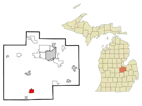 Localisation de Chesaning