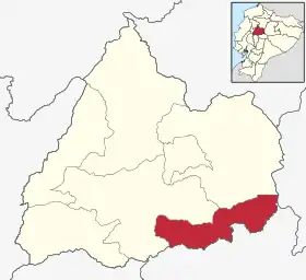 Localisation de Canton de Salcedo