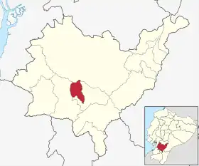 Localisation de Canton de San Fernando