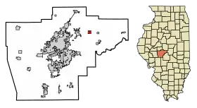 Localisation de Dawson