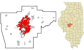 Localisation de Springfield