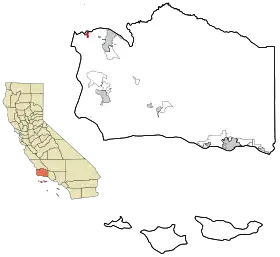 Localisation de Guadalupe