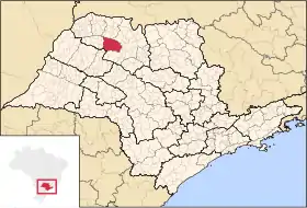 Microrégion de Nhandeara