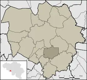 Localisation de Spiennes