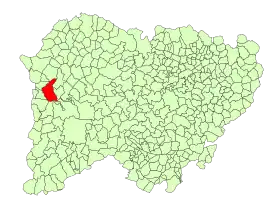 Localisation de San Felices de los Gallegos