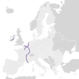 Image illustrative de l’article Corridor Mer du Nord-Méditerranée