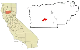 Localisation de Rancho Tehama Reserve