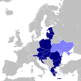 Carte de l'organisation
