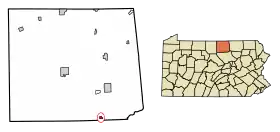 Localisation de Liberty