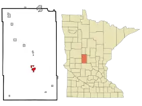 Localisation de Long Prairie