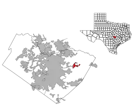 Localisation de Manor