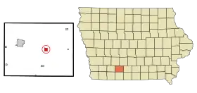 Localisation de Afton