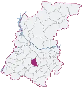 Localisation de Raïon de Vad