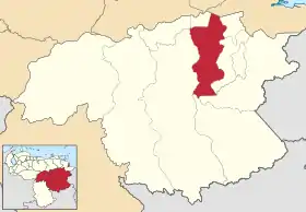 Localisation de Piar