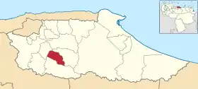 Localisation de Simón Bolívar