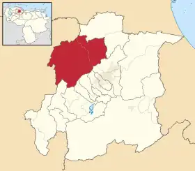 Localisation de Bolívar