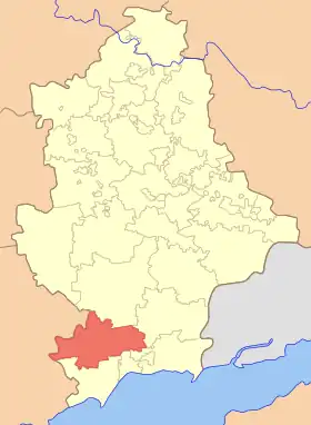 Localisation de Raïon de Nikolske