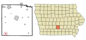 Localisation de New Virginia