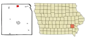 Localisation de Kalona