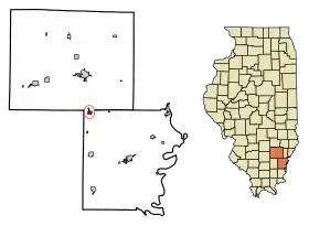 Localisation de Mill Shoals