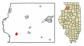 Localisation de Erie