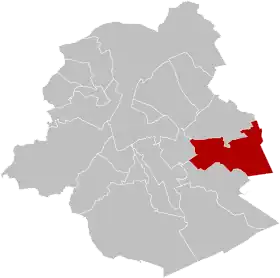 Localisation de Woluwe-Saint-Pierre