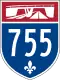 Image illustrative de l’article Autoroute 755