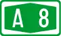Image illustrative de l’article Autoroute A8 (Croatie)