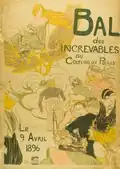 Bal des Increvables, affiche (1896).