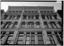 Façade en fonte, Hart Block, 728 West Main Street, Louisville, Comté de Jefferson