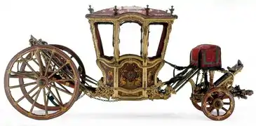 Carrosse de D. Maria Francisca de Sabóia, XVIIe