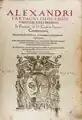 Codicis partem commentaria, 1570 (Milan, Fondation Mansutti).