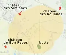 Carte topographique.