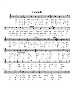 Image illustrative de l’article Ô Canada