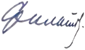 signature de Vladimir Filatov