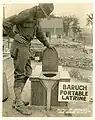 Latrine portable Baruch (Fort Riley, Kansa, 1re&nbsp;guerre mondiale)