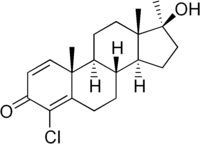 Image illustrative de l’article 4-Chlorodeshydrométhyltestostérone