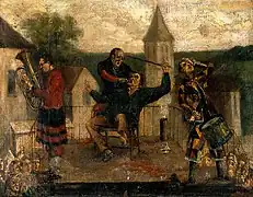 Un arracheur de dents en France vers 1860