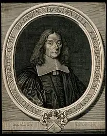 Antoine Vallot, gravure de A. Paillet, 1663.