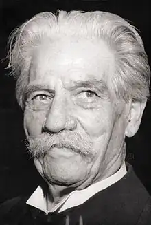 Portrait de Albert Schweitzer