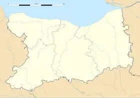 voir sur la carte du Calvados