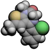 Image illustrative de l’article Clotiazépam