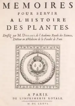 Image illustrative de l’article Mémoires pour servir à l'histoire des plantes