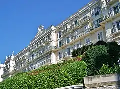 Vue d'un monument historique d'Aix-les-Bains.